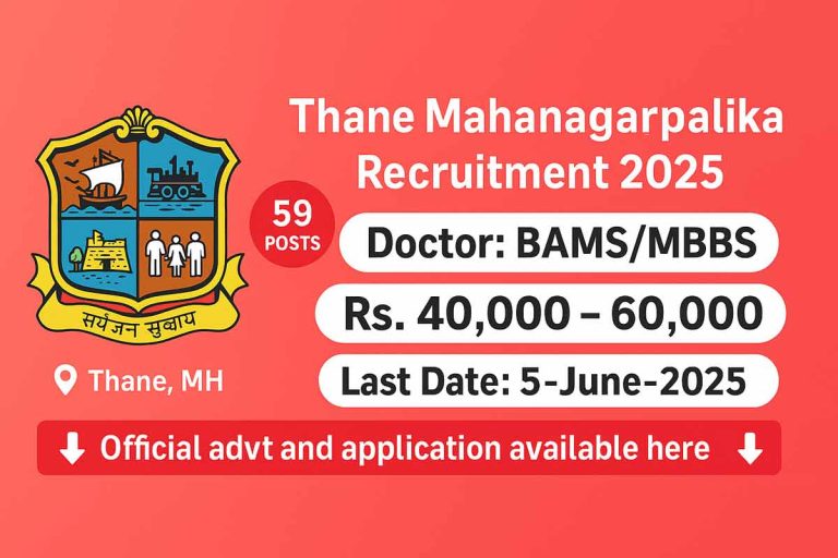 Thane Mahanagar Palika Bharti 2025