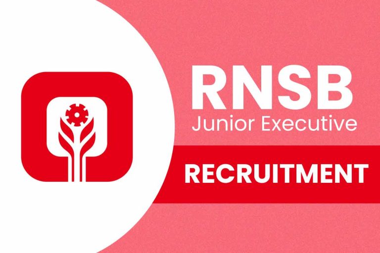 RNSB Junior Executive Bharti 2025