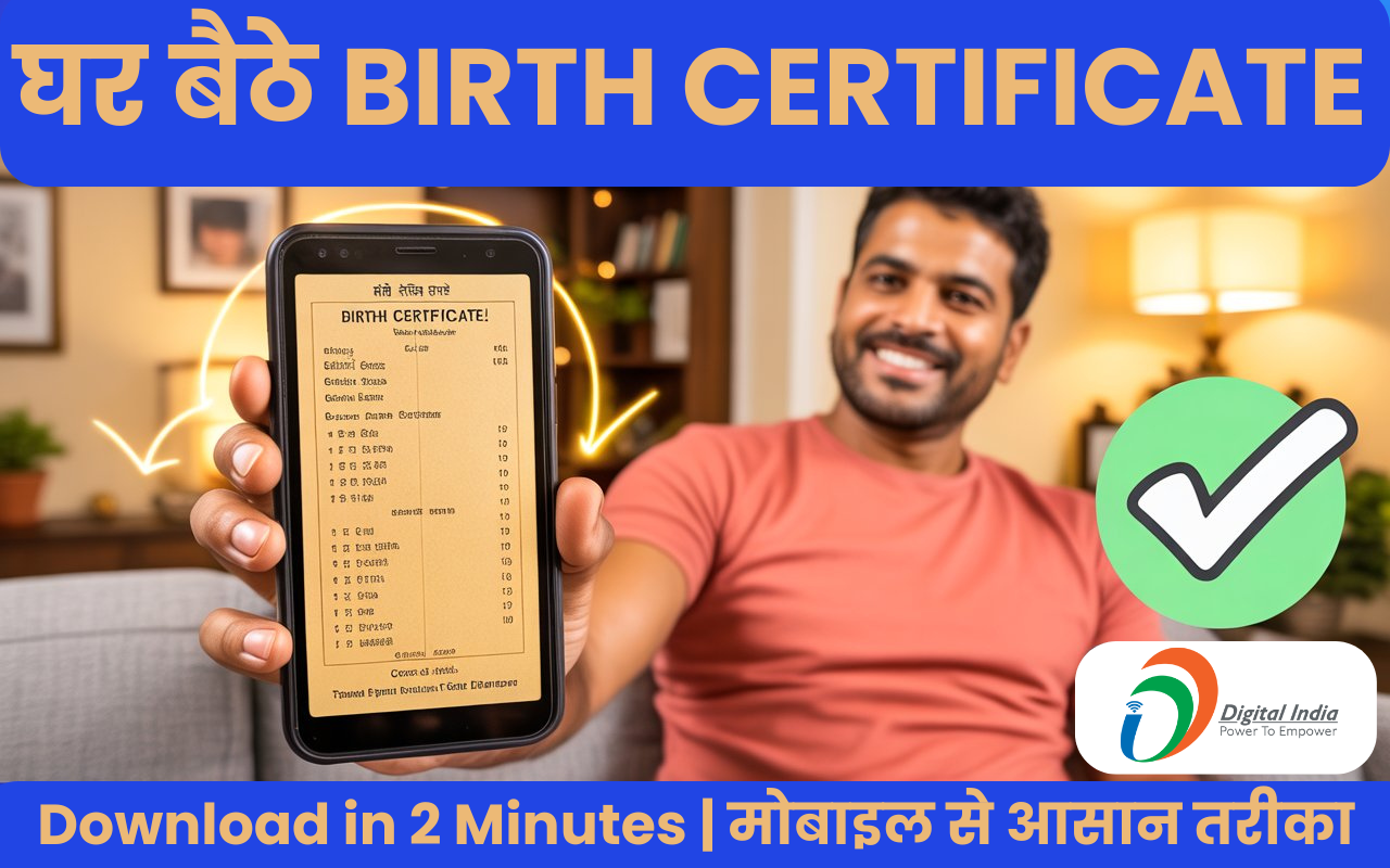 Download Birth Certificate Instantly